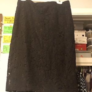 Black skirt